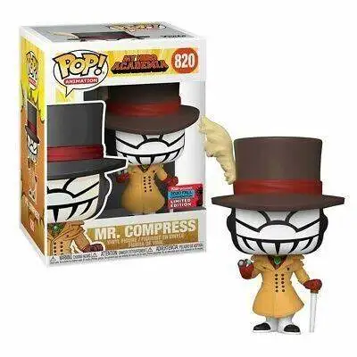 thumbnail image 2 of Figura de acción de PVC Funko Pop Japan Anime My Hero Academia Mr.compress 820#, modelo coleccionable, juguetes para niños, 2 of 4