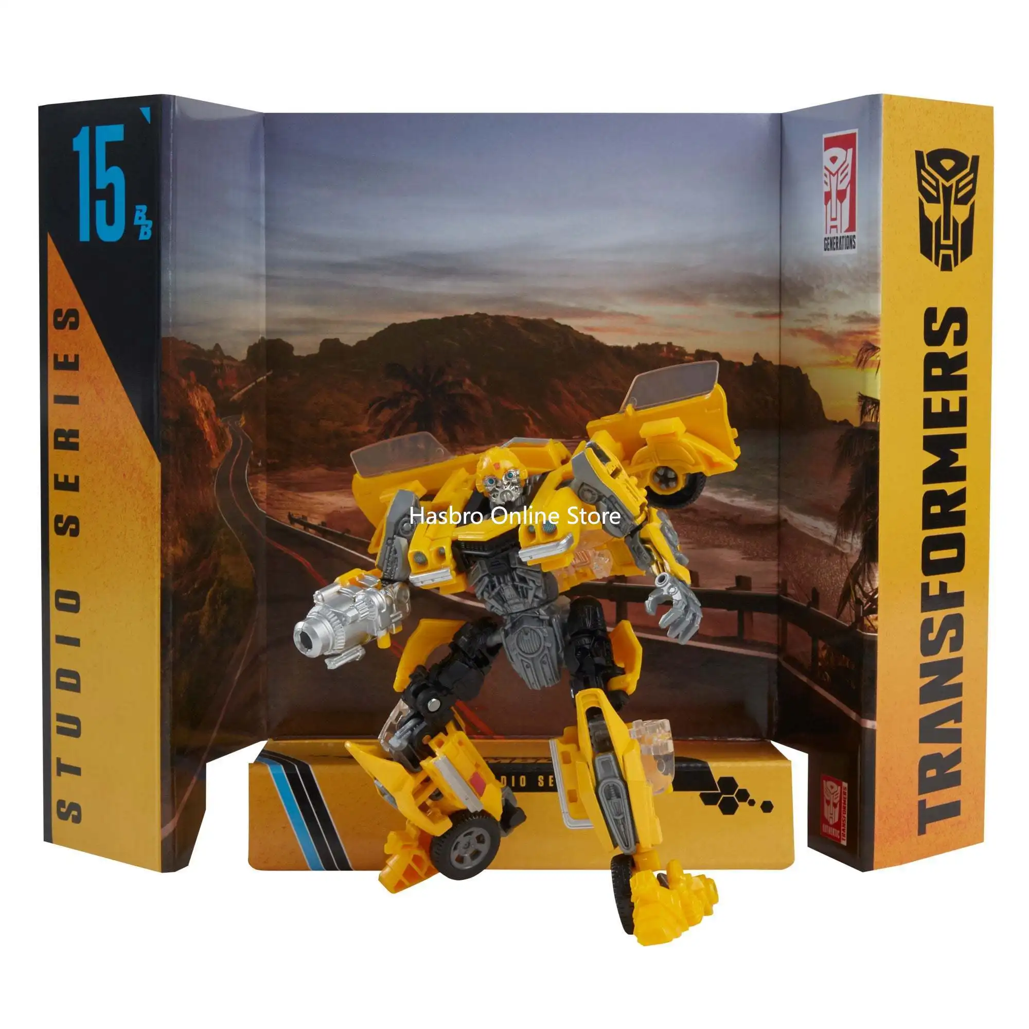 Hasbro Transformers Buzzworthy Bumblebee Studio Series Deluxe Class 15BB  Deluxe Class 6inch Action Figure Toys for Gift F1282
