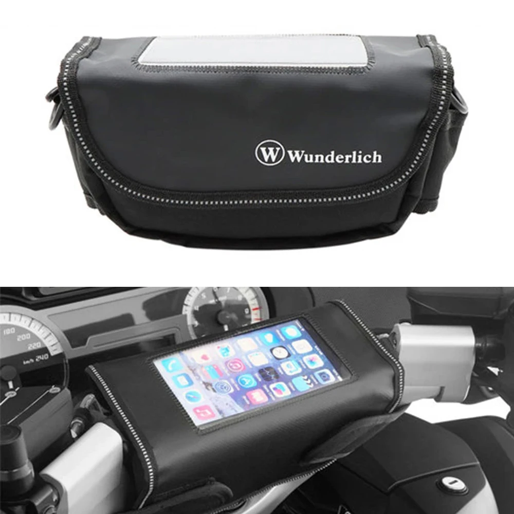 

Motorcycle Handle Handbag Phone Holder Storage Bag Suitable For BMW R1200RT R1250RT K1600GTL R1100RT R1150RT R850RT R850R
