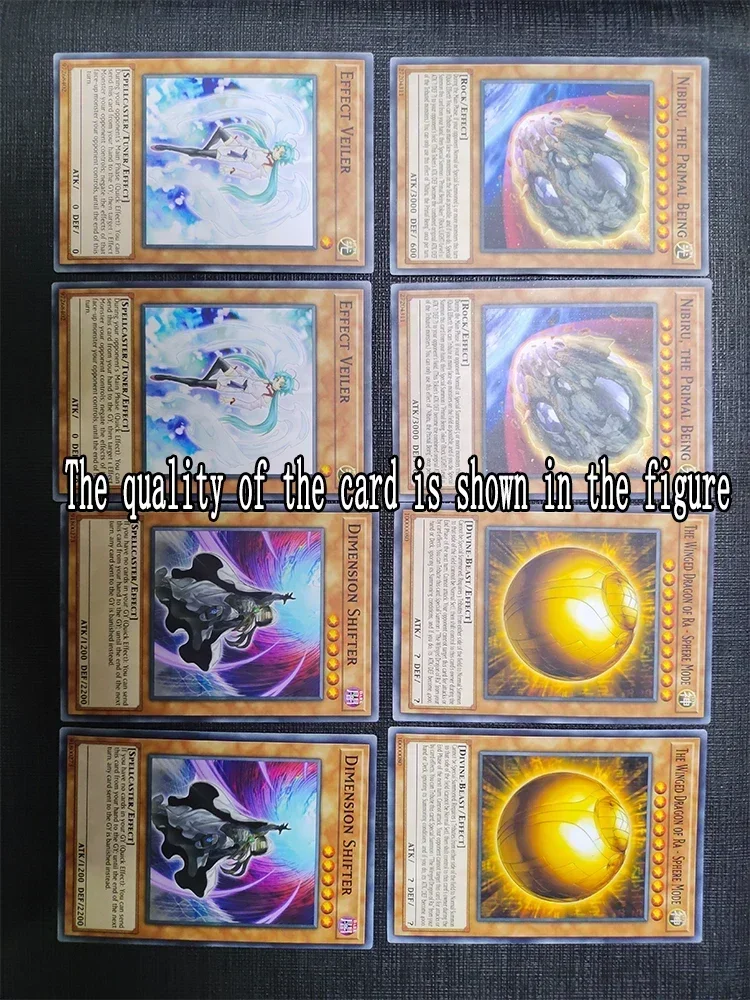 Game Cards Collectible Cards Yugioh Cards 70 Pcs Blue Eyes Primite Yugioh Card Game Deck Easy Play Not Original Master Duel DIY Deck MD