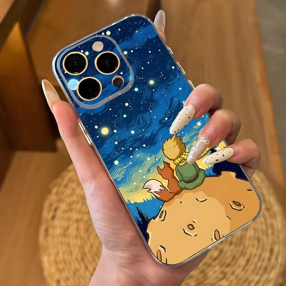 Little Prince Transparent Phone Case Cover