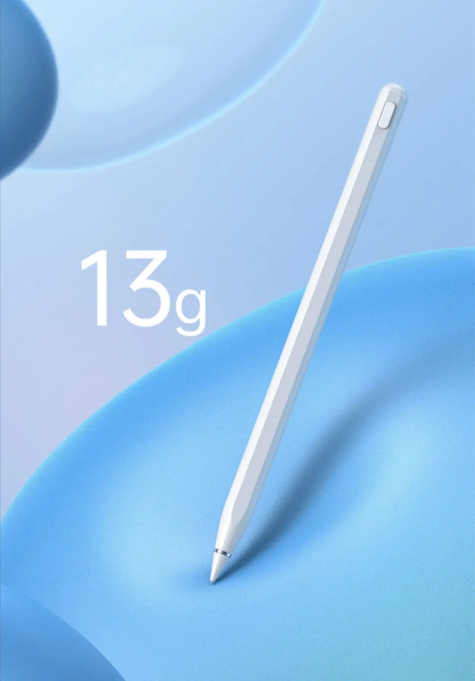 Caneta Stylus UGREEN-magnética para Apple Pencil, carregamento