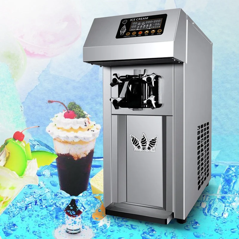 

Ice Cream Machine Home Soft Ice Cream Making Machin Mini Small Automatic Yogurt Cone Machine