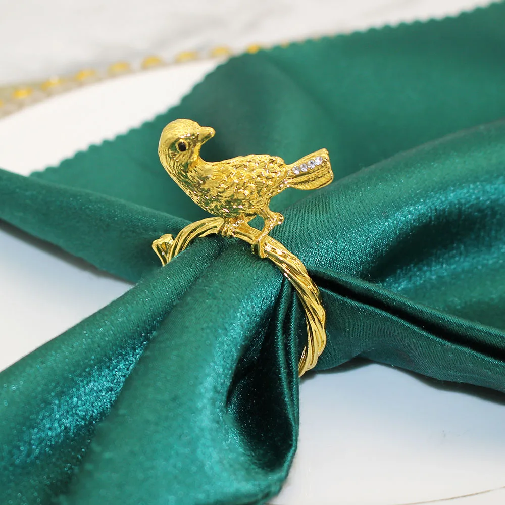 

20 шт., металлические кольца для салфеток