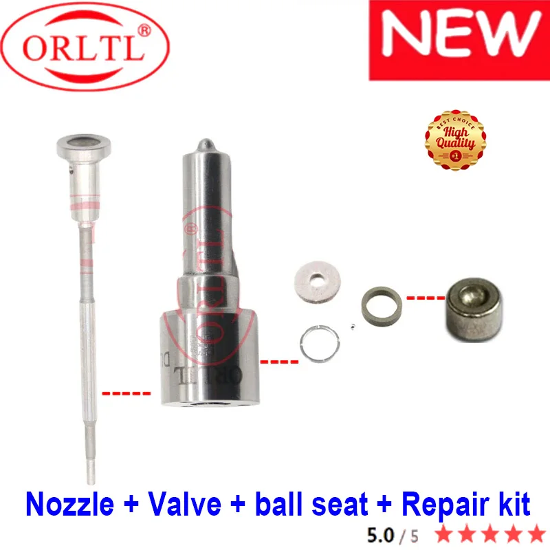 

ORLTL Nozzle DLLA143P2365 (0433172365) VALVE F 00V C01 359 Common Rail Overhaul repair kits For 0445110537 0 445 110 537