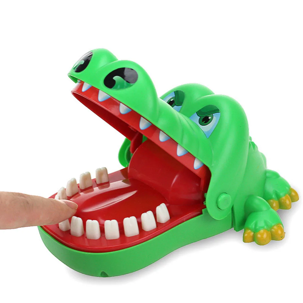 

Creative Family Games Gags Toy Bite Finger Game Crocodile Mouth Toy Practical Jokes Crocodile Game