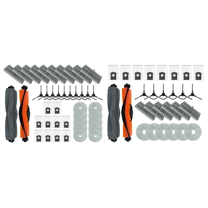 Per Dreame L10S Pro Ultra Heat, X30 Ultra, X30 Pro Plus Kit Pezzi Di Ricambio Accessori Filtro A Spazzola Sacchetto Antipolvere In Tessuto Mop