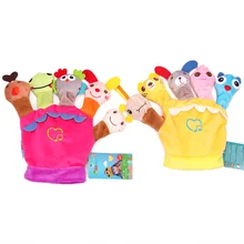 

Storytelling Parent-child Interaction with Music Box Finger Puppet Cartoon Animal Finger Puppet Glove Plush Toys