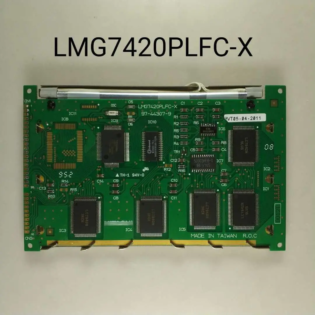 

New LMG7420PLFC-X 5.1" 240*128 LCD DISPLAY PANEL LMG7420PLFC X Rev.A Rev.C Rev.D Blue LED CCFL