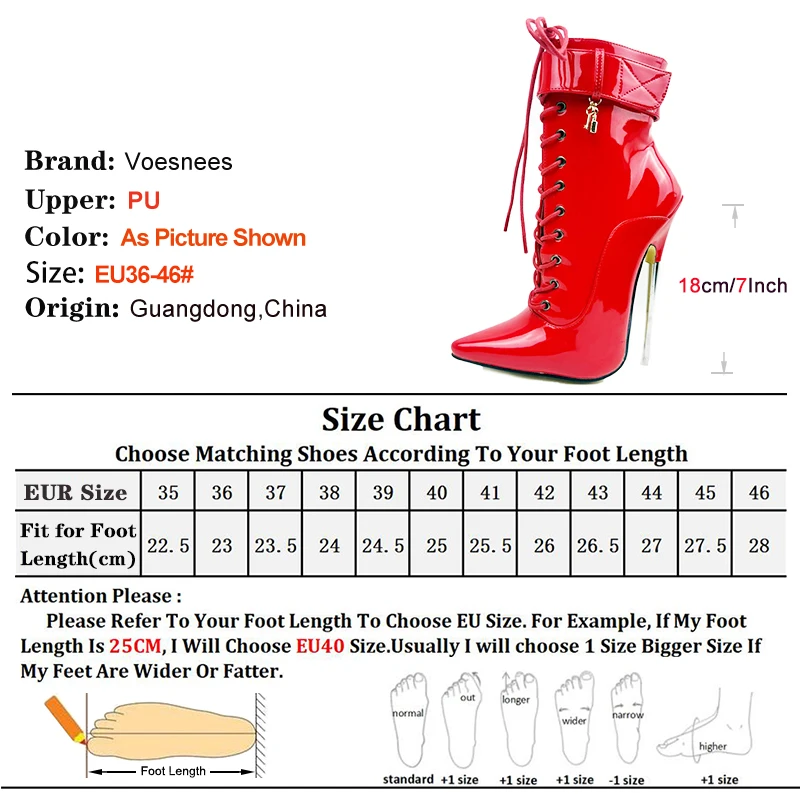 Wrap Strap Red Pointy Ballet Boots 18CM/7'' Super High Heel Fetish Shoes Women Stilettos Crossdresser Custom SM Sexy Ankle Boots