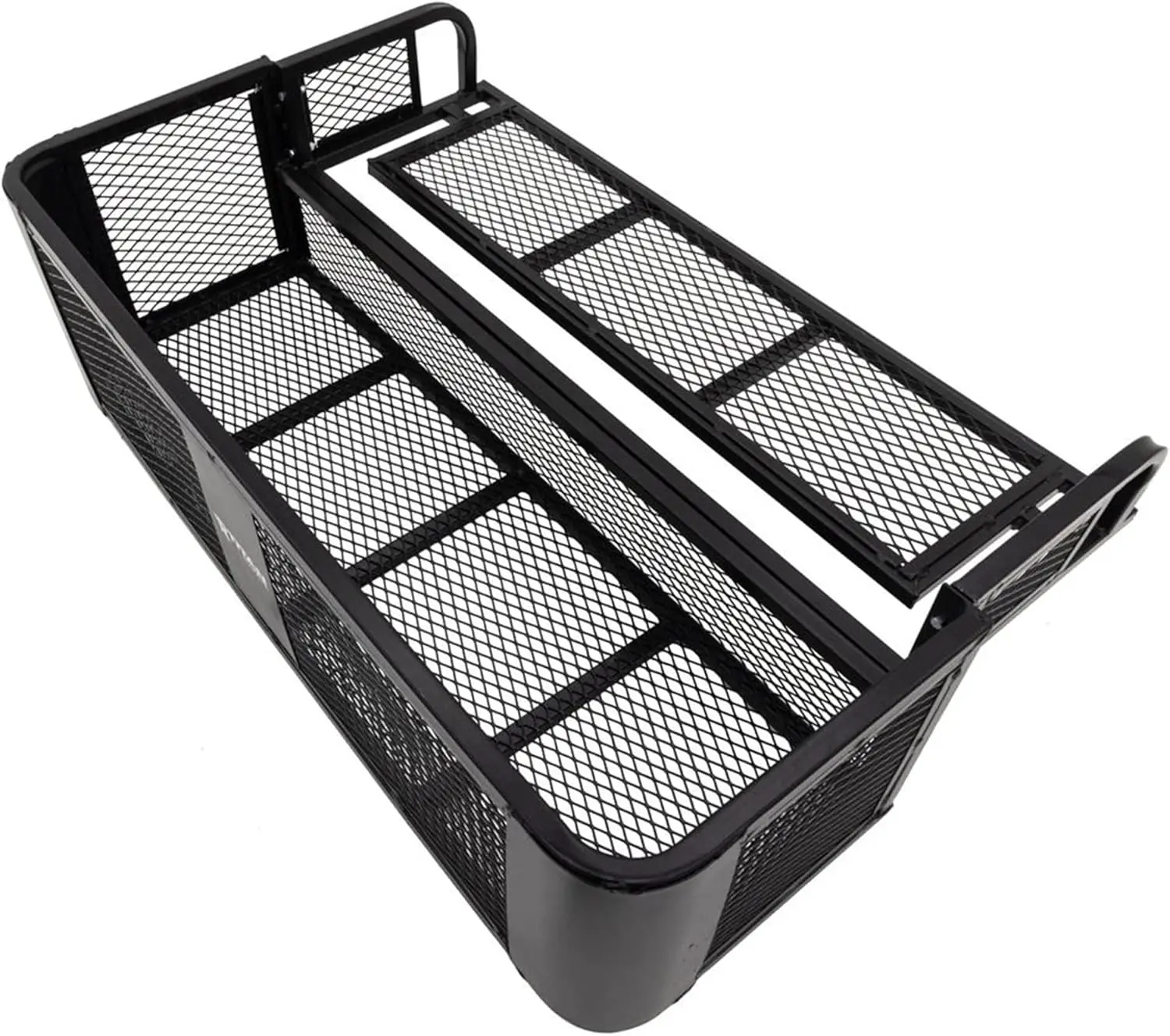 Rear ATV Cargo Carrier Basket 150 lb Capacity Universal Storage Rack, Steel Mesh Surface