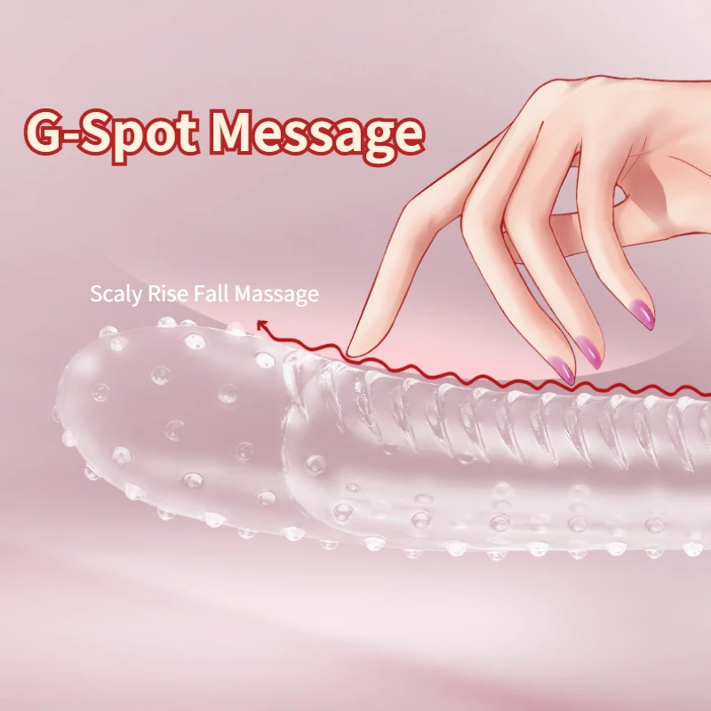 G-Point Stimulation Finger Sleeves Toy for Women's Clitoris Massage Lesbians Finger Vaginal Sex Toys for Couples Extender
