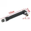 L type 1/4 hexagon screwdriver bit 90 ° double-end handle black 6.35mm wrench tool 3
