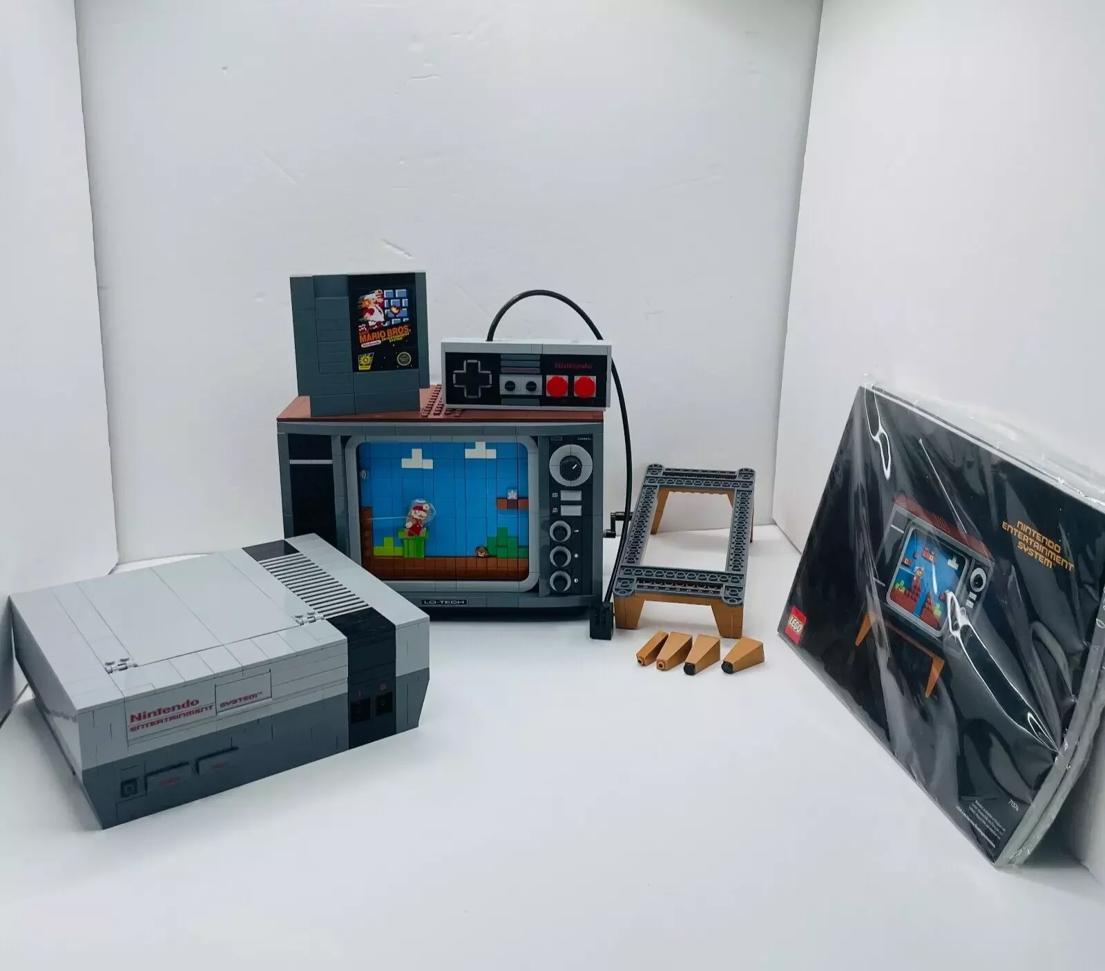 

71374 идеи, игровая консоль Super NES, модель Moc, Модульные строительные блоки, кирпичи, фигурки героев, развивающие игрушки для детей, 2651 шт.