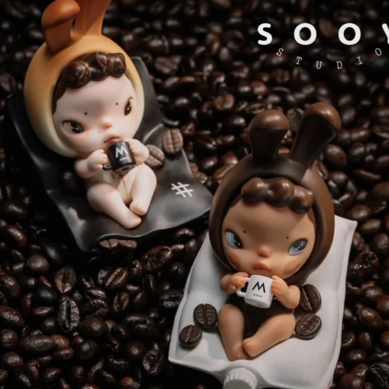 Sooya M Stand Coffee Series Blind Box Mystery Box Toys Cute Action