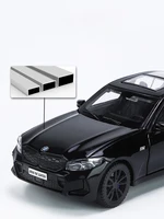 1:32 BMW 320i THE 3 G20 2023 Alloy Model Car Toy Diecasts Casting Sound and Light Car Toys For Children Vehicle 2