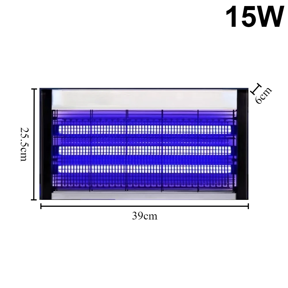 Mosquito Killer Lamp Powerful Household LED Electric Shock Trap Commercial Restaurant 110V/220V