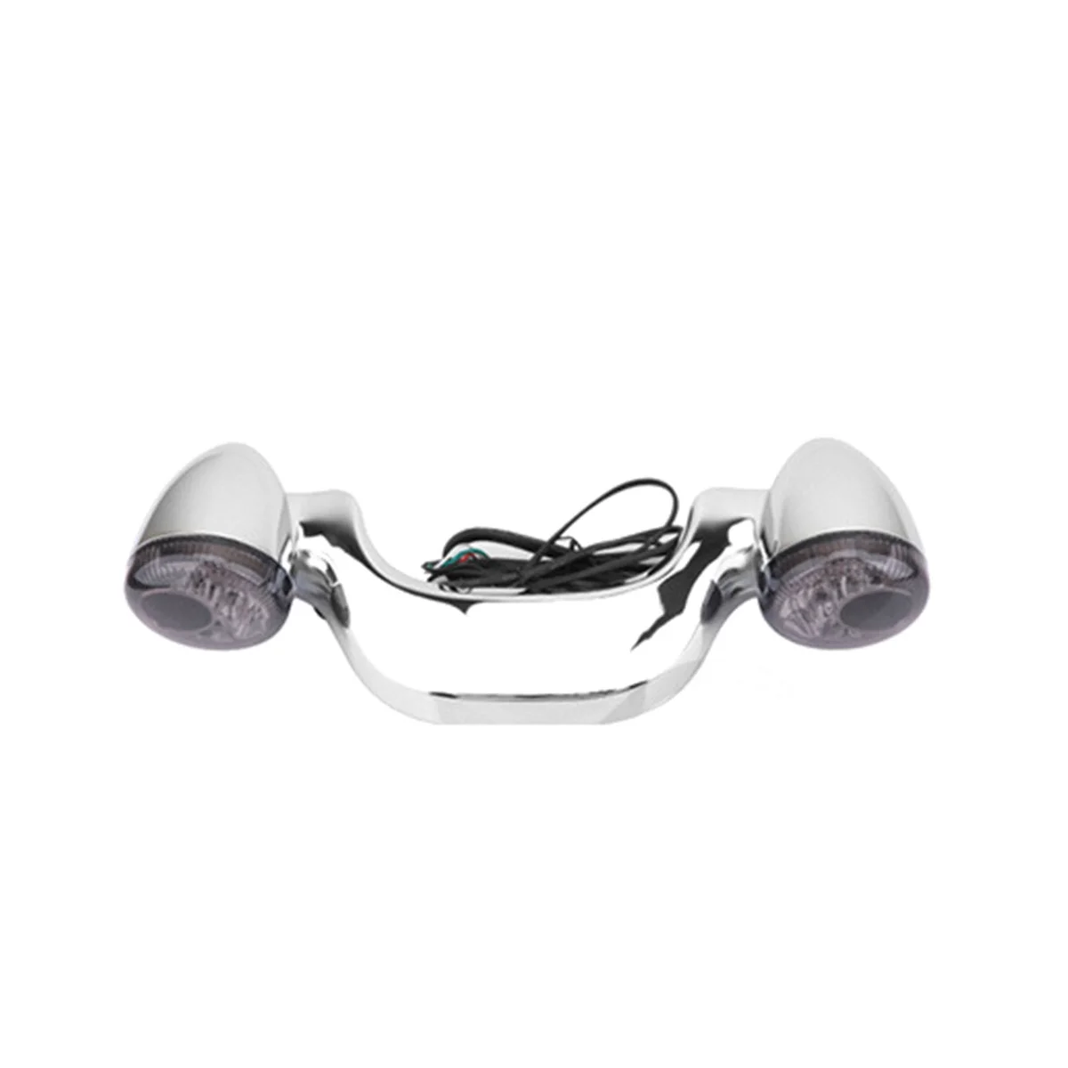 

For Street Big Glide 10-21 Retrofit Rear Turn Signal Brake Light with Bracket LED Tail Light Plated