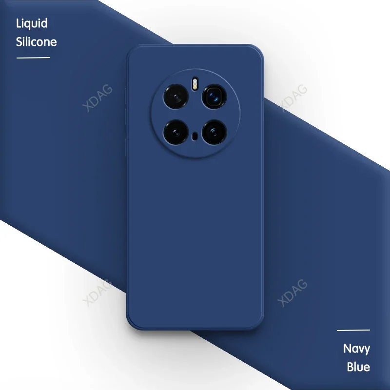 Liquid Silicone Lens Protection Back Cover for Honor Magic Series - Soft Square Design
