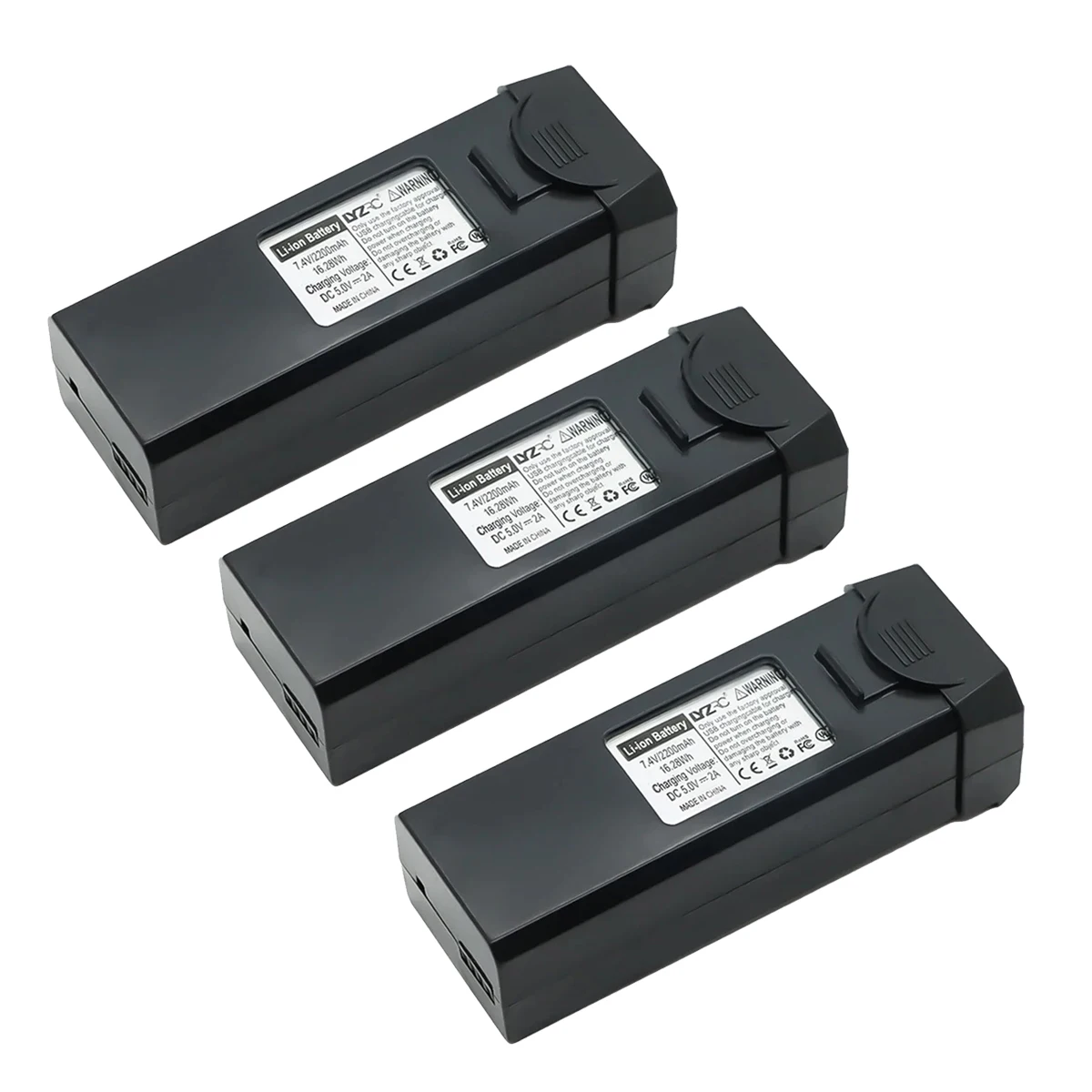 3pcs Black