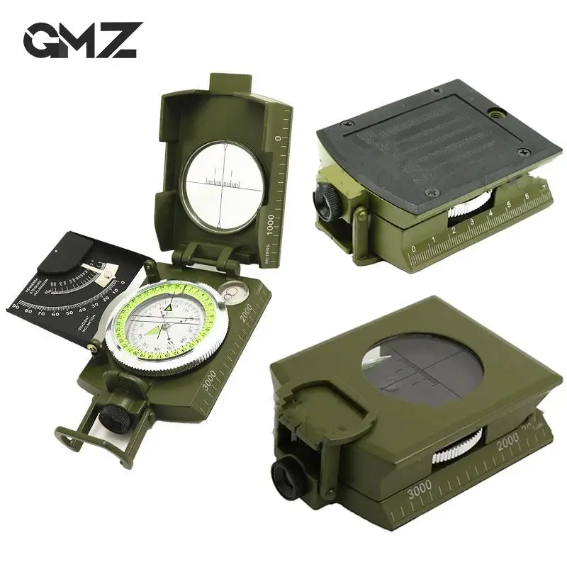 Mini boussole militaire étanche, équipement de navigation numérique,  boussole multifonction, boussole de survie professionnelle - AliExpress