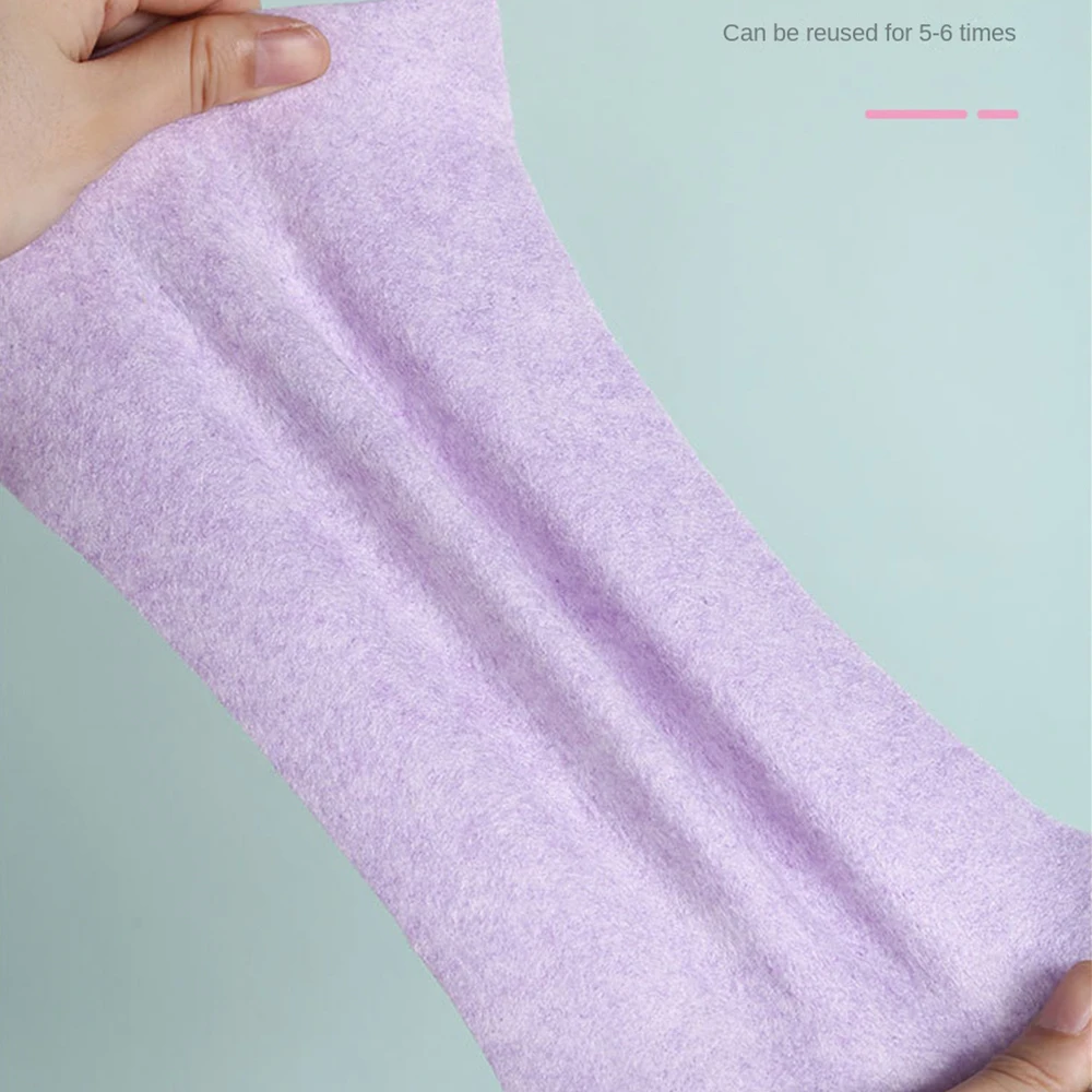 Cleaning Cloths Wet And Purple Blue Household Cleaning Tools Dishcloth Strong Flexibility Superfine Fiber Absorbent