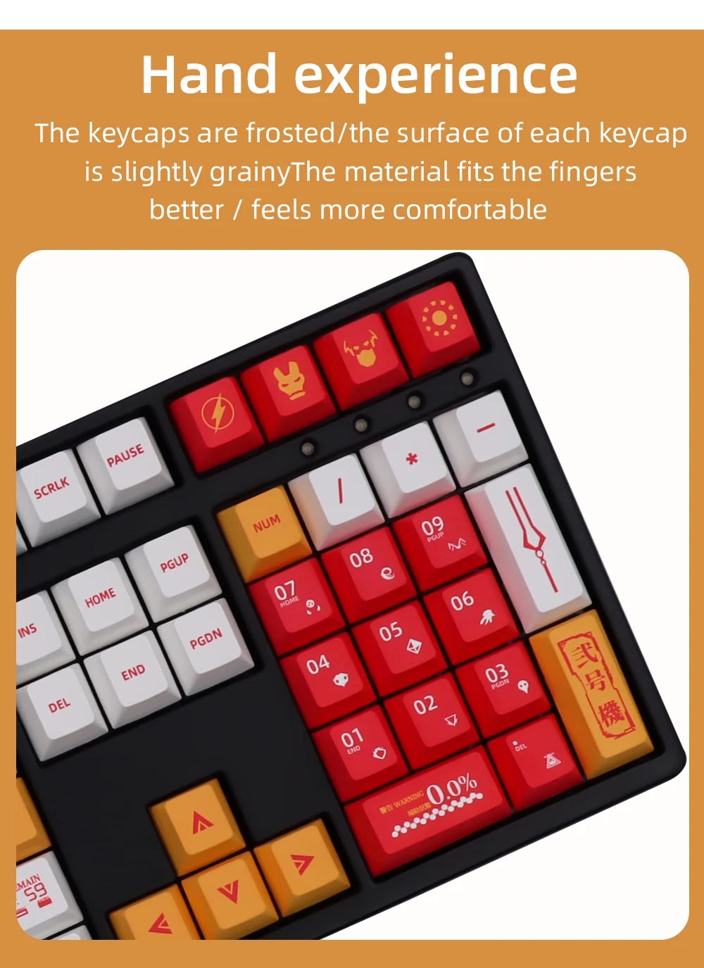 Perfil Keycap, Brasileiro, Coreano, Japonês, Espanhol, Francês, Russo, ISO, Digite 7U