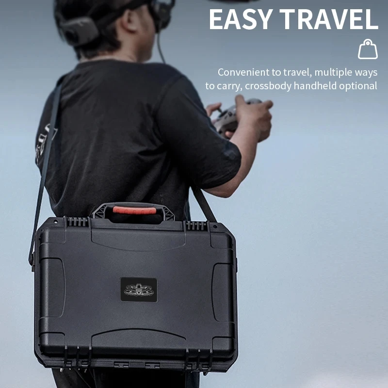 Accessories Storage Case for DJI Avata 2 Hard Shell Waterproof Portable
