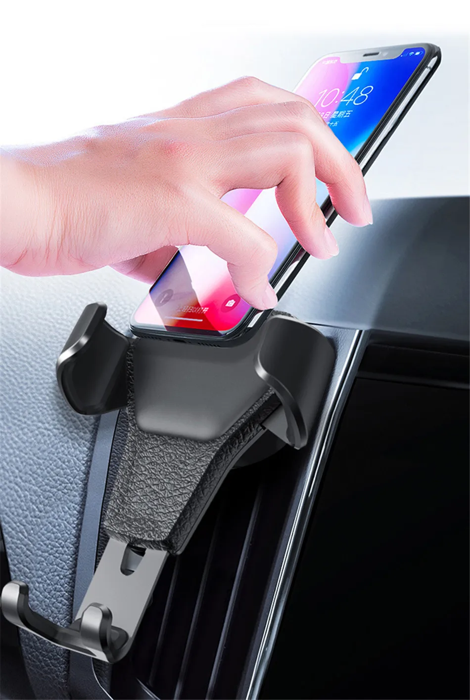 phone holder for car Gravity Car Holder For Phone Air Vent Clip Mount Mobile Cell Stand Smartphone GPS Support For iPhone 13 12Pro Max Xiaomi Samsung car cup phone holder