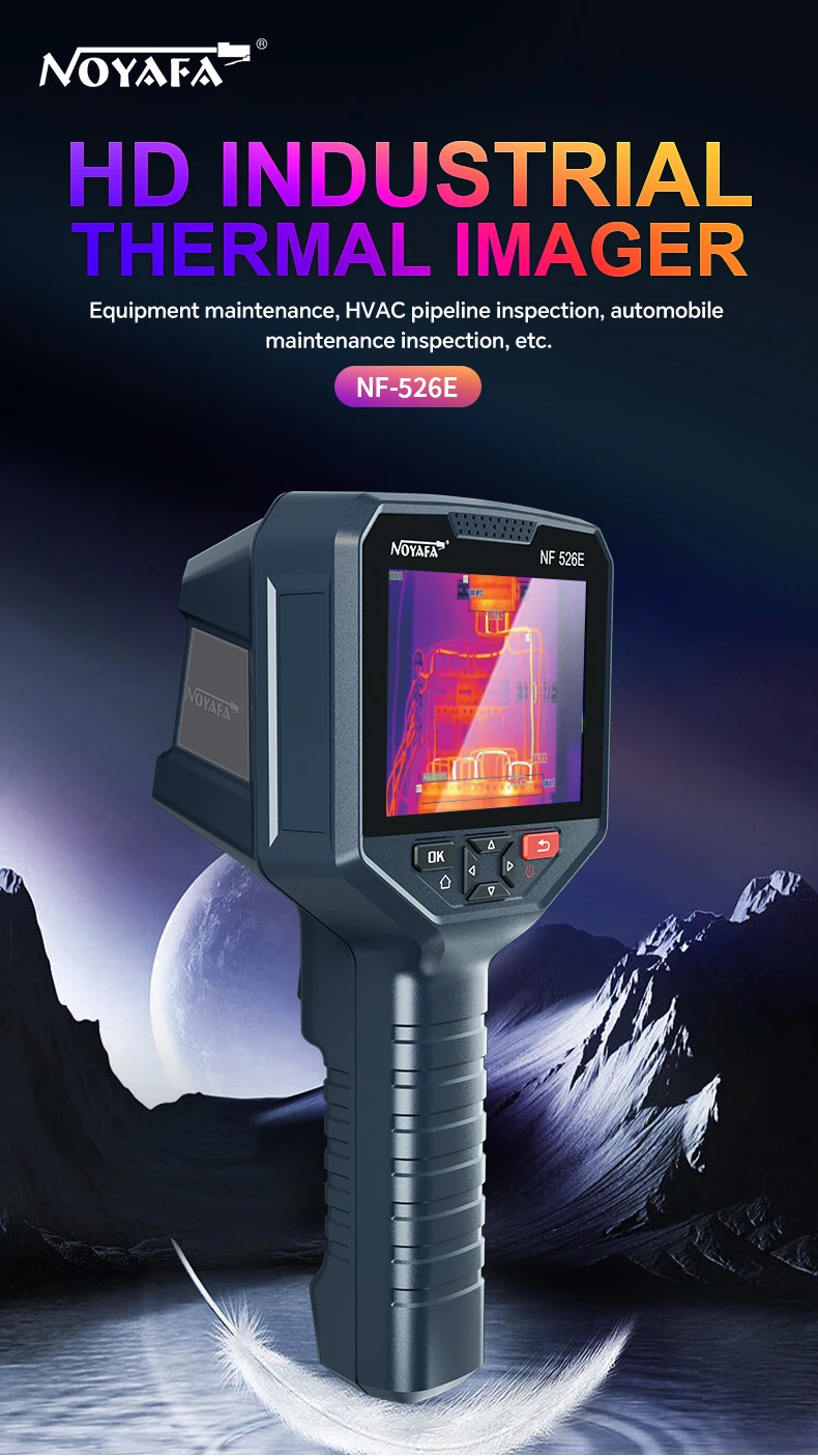 NOYAFA NF-526E Infrared Thermal Imager Camera 256 x192 25HZ High Sensitive Indus