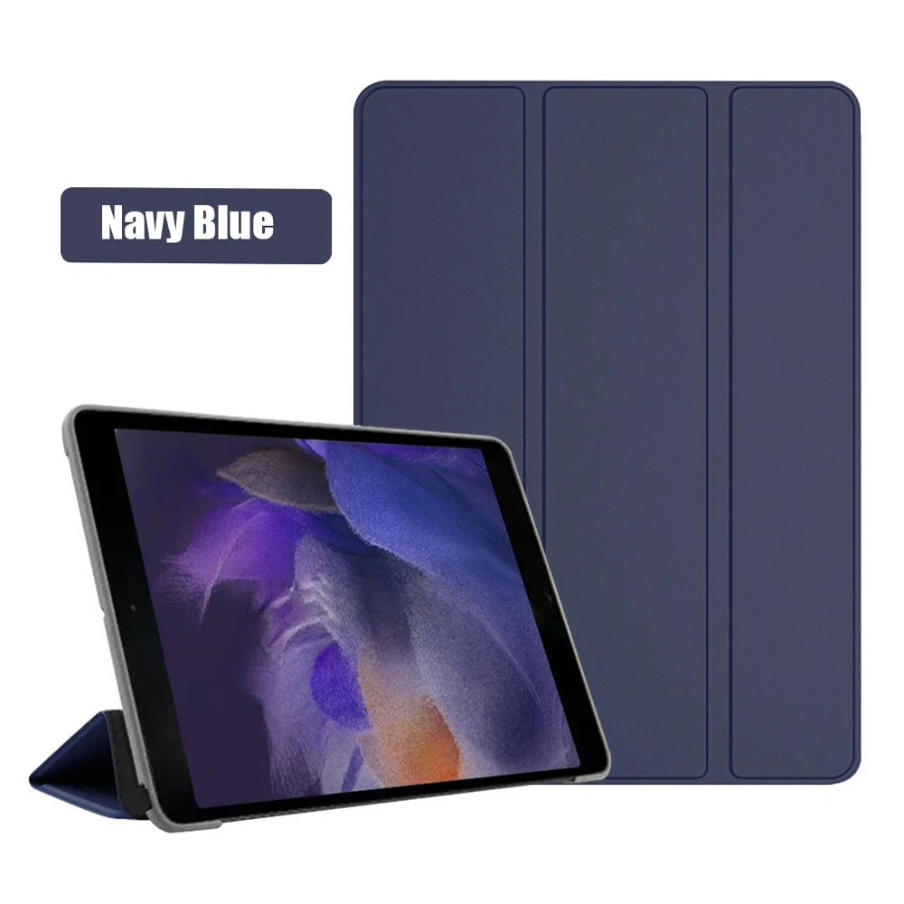 Tri-fold Case For Samsung Galaxy Tab A8 2021 PU Tablet Cover for Samsung  Tab A8 10.5 SM-X200/SM-X205 Protective Tablet Cover - AliExpress