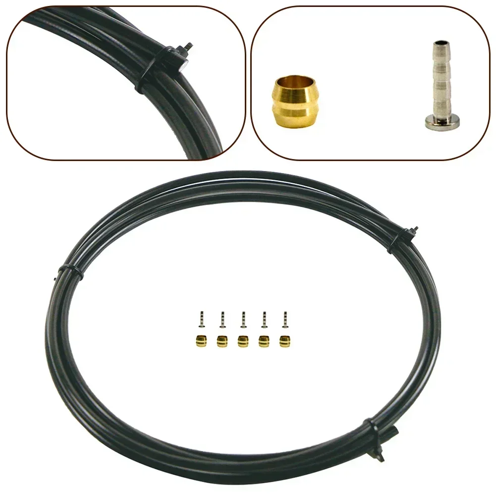 Bike Brake Hose Kit For Shimano BH90 Hydraulic Brake Bicycle Oil Pipe Olive Connector Cable Line Tube Oil Needle Set mountain bicycle disc brake bicycle disc brake mountain bike disc brake bicycle brake olives bicycle brake cable