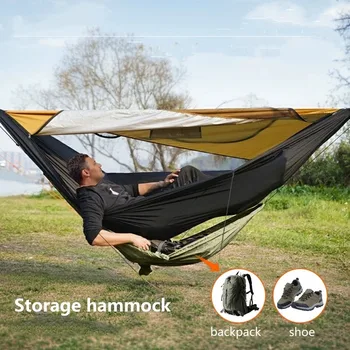 Portable Camping Storage Hammock Organizer 1