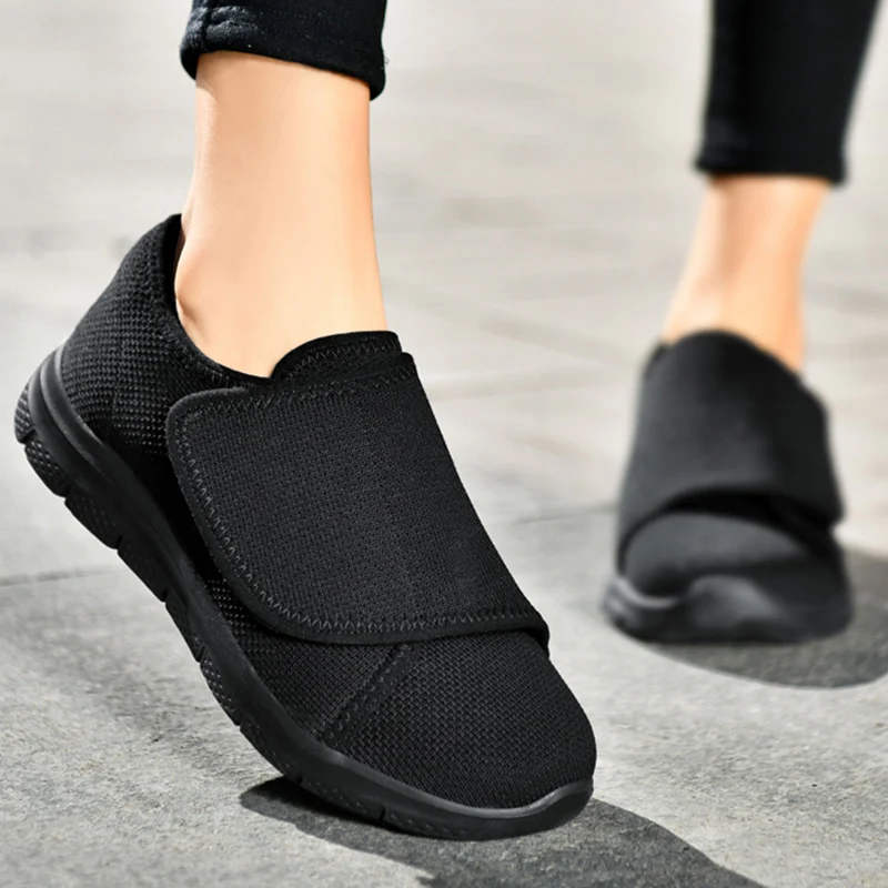 Women Shoes Women Sneakers Women Flats Casual Shoes Women Orthopedics Wide Feet Swollen Walking Casual Shoes Thumb Eversion Adjusting Soft Comfortable Diabetic Big Size
