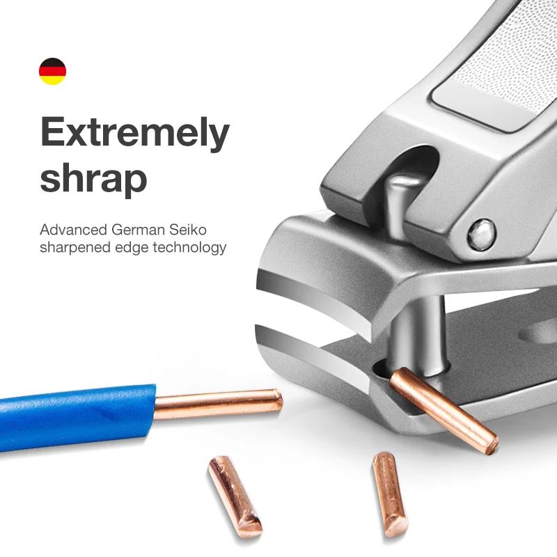 Nail Clippers Simplicity and Fashion Fingernail Clippers Nail Cutter Stainless Steel Scissors with Files