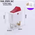2D 3PIN A Red