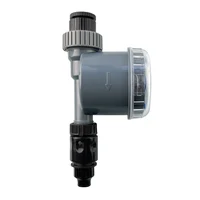 FUJIN Double-Dial Water Timer Home Garden Ball Valve Watering Controller Automatic Digital Watering Device 4