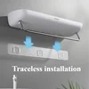 ECOCO Bathroom Shelves Organizer Storage Rack Wall Mount Towel Shelf Shampoo Rack with Towel Bar Rack Kitchen Accessories 6