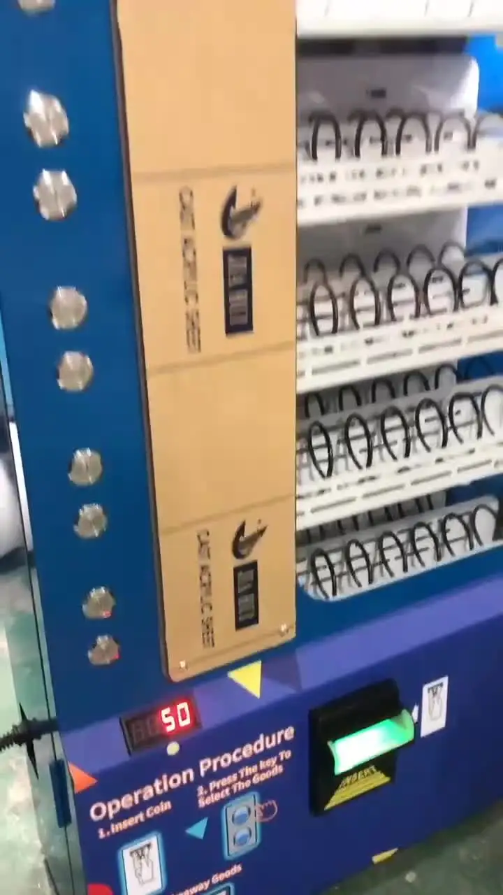 Commercial MINI Cigarette Vending Machine for Retail Items Coin-Operated  Wall Mounted Drink Snack Vending Machine for Vapes