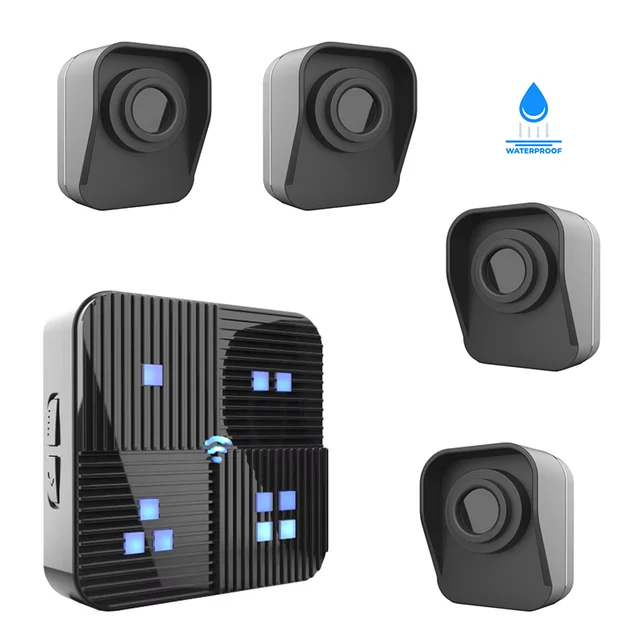 Wireless Driveway Alarm IP65 Waterproof With PIR Motion Sensor Detector Up To 800 Meters Detect Range Security Alert System 1