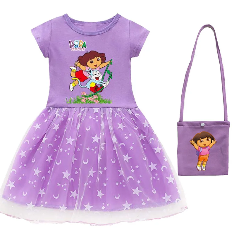Kids Dress Dora Summer Baby Girls Princess Dress Children Wedding Birthday  Party Clothes Christmas Halloween Costume - AliExpress 1501