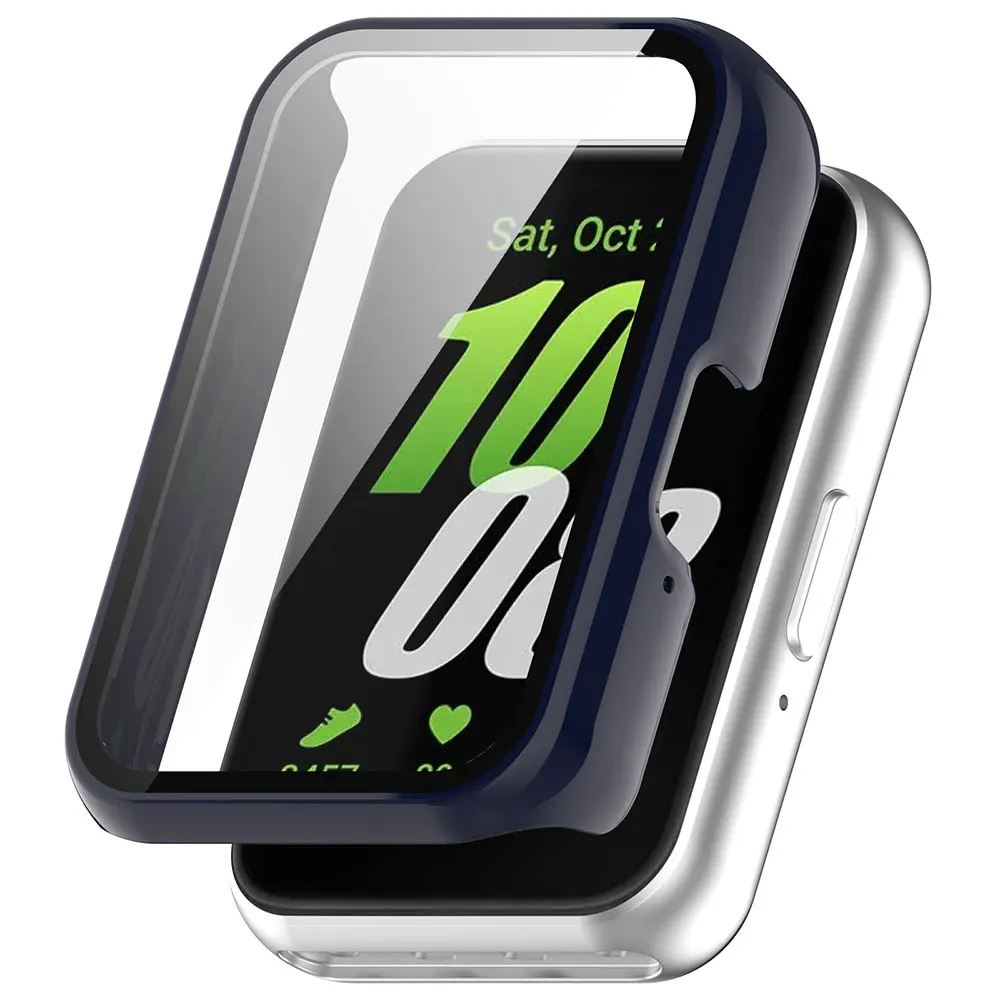 Premium Protective Case with Glass Film for Samsung Galaxy Fit 3 - Durable PC Cover & Hard Bumper for Ultimate Protection