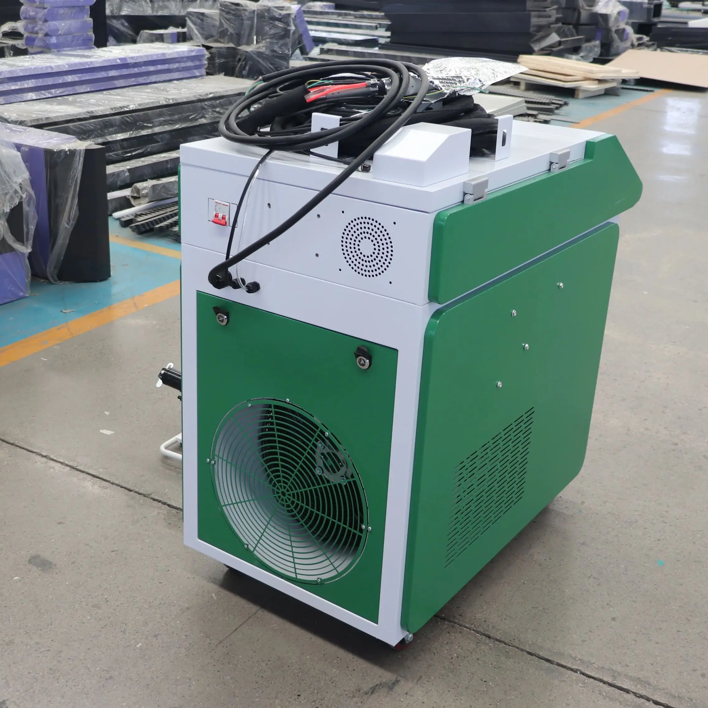 1500W 2000W 3000W Handheld 3 In1 Fiber Laser Welding Cleaning Cutting Machine, Max Raycus BWT Laser Is Used 6