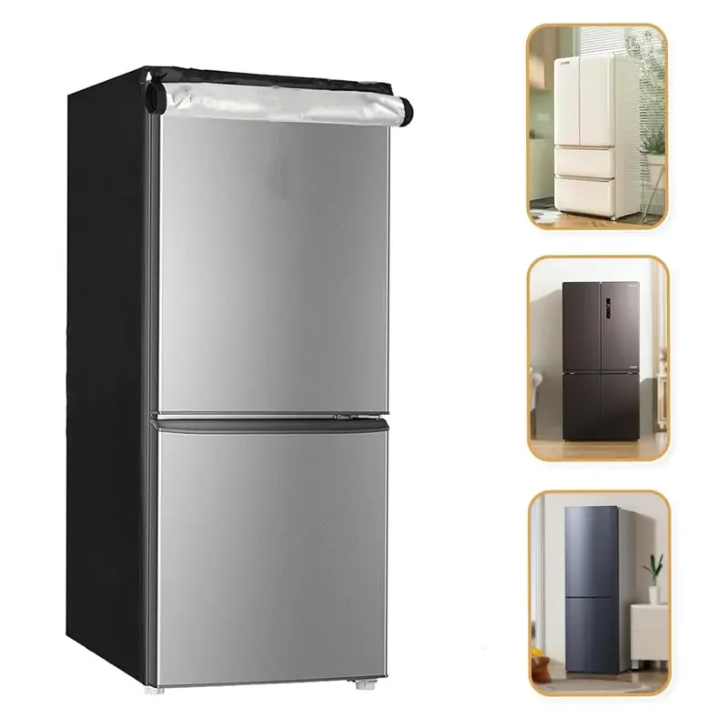 Weatherproof Outdoor Fridge Cover with Zipper Access