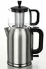 Steel Turkish Tea Maker, Samovar, Electric Kettle, with Boil-Dry Protection 1