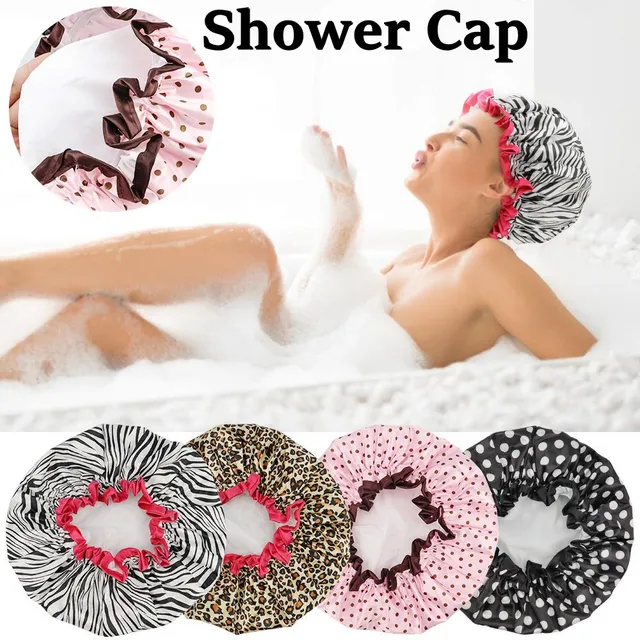 MAKEUP Bath Cap Black - Gorro de ducha, negro