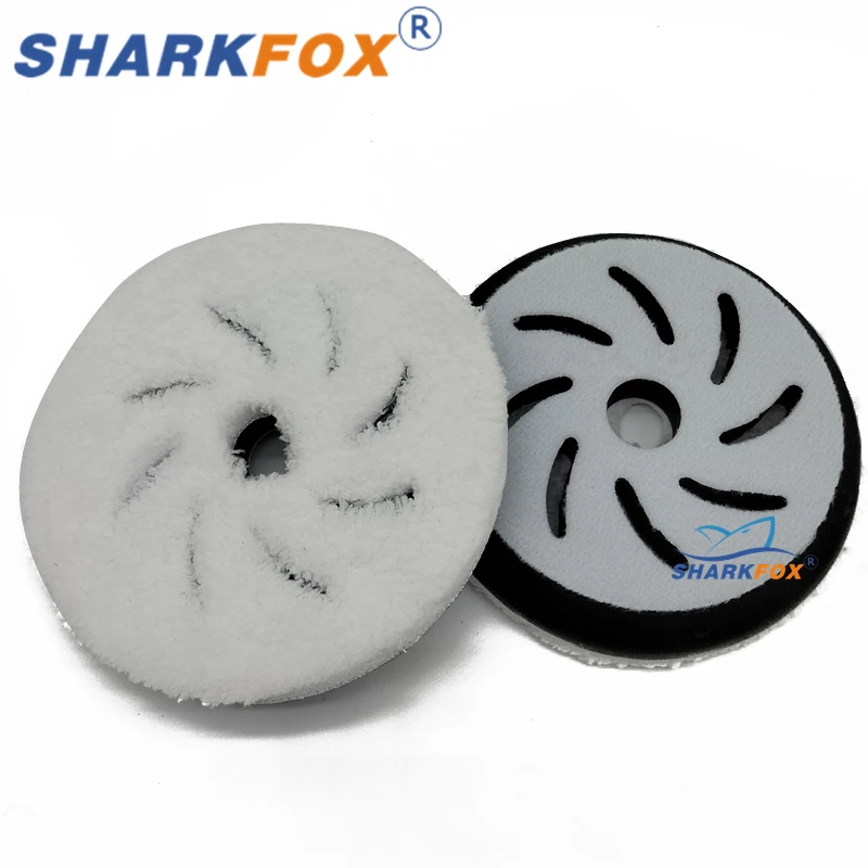 Microfiber Polishing Pad Polishing Disc 5inch(125mm) Sharkfox For DA/RO Car Polisher