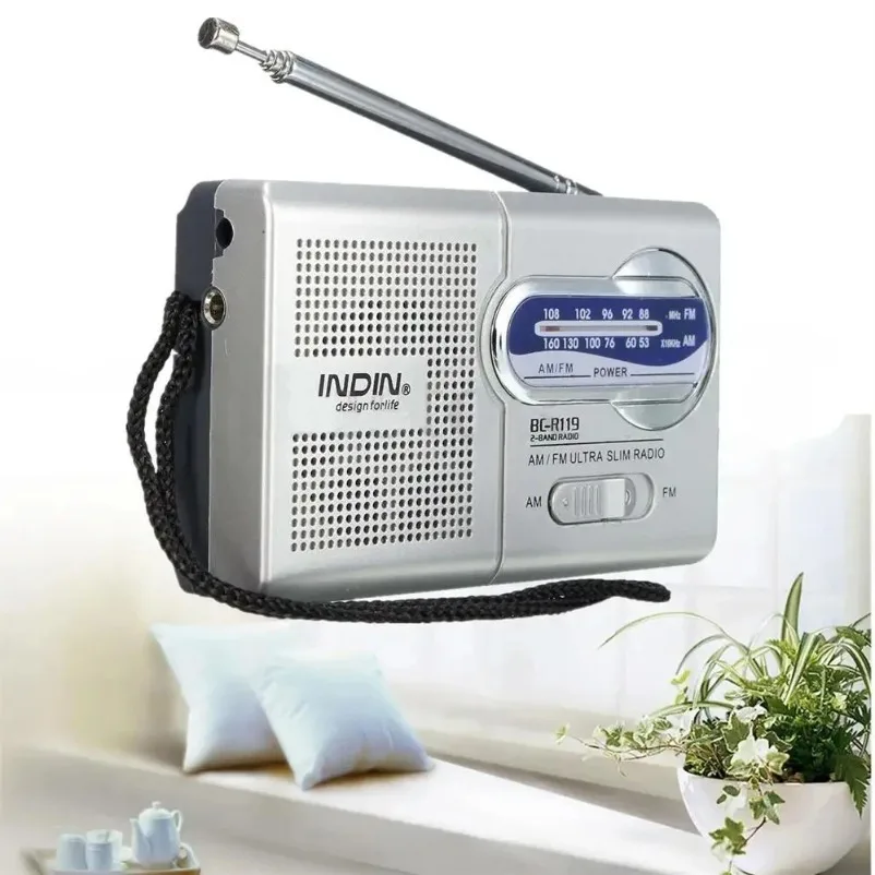 BC-R119 Radio Portable AM FM Battery Operated