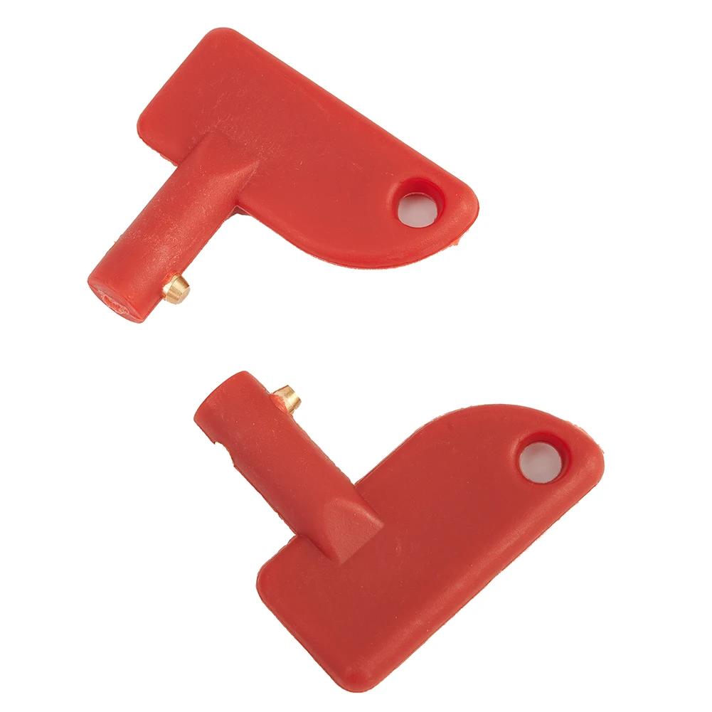 

5pcs Auto Marine Boat Truck Spare Key For Battery Isolator Switch Power Kill Cut Off Switch Car Van Boats Plastic Keys