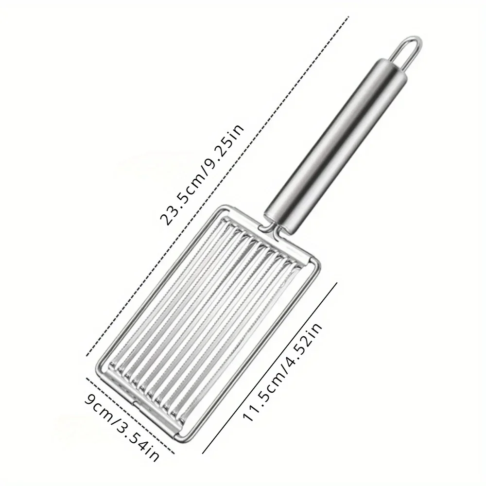 1PC Creative Tomato Potato Slicer Stainless Steel Ham Cutter Manual Food Processors Fruit Kiwi Tools Novel Kitchen Accessories